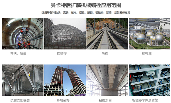 后擴(kuò)底機(jī)械錨栓