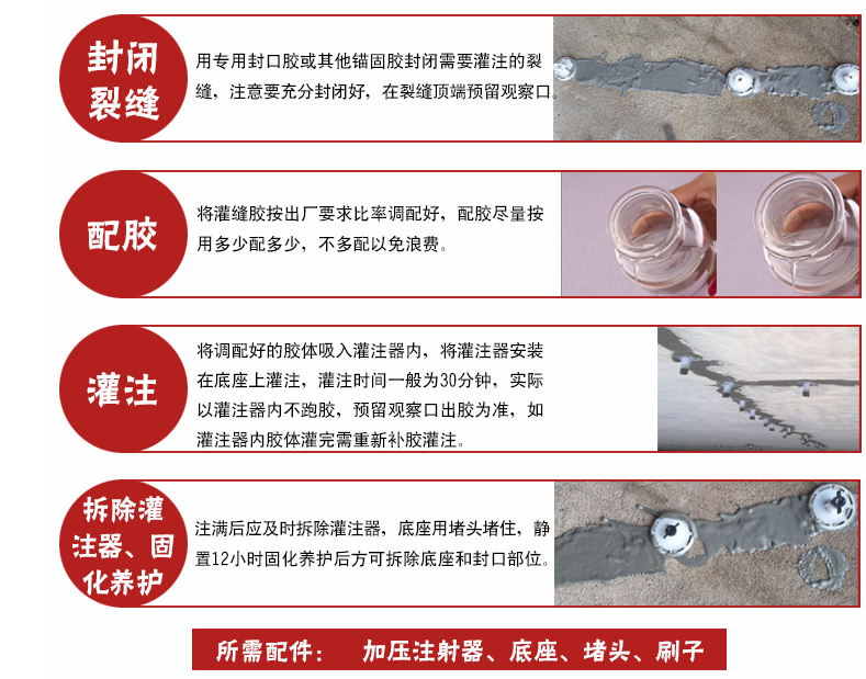灌縫膠如何施工？有哪些注意事項(xiàng)？