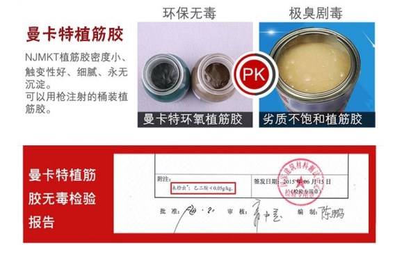 劣質(zhì)植筋膠僅極臭劇毒，還可能會拖延你的工期！