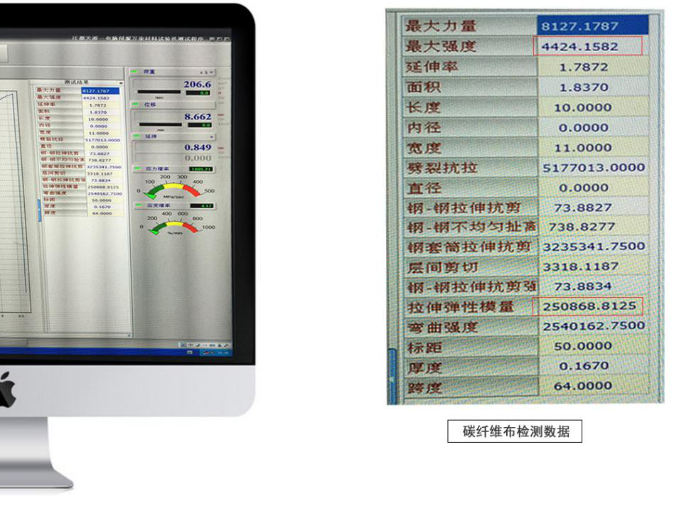 曼卡特碳纖維布抗拉強(qiáng)度4000多兆帕，這才是真正的高強(qiáng)！