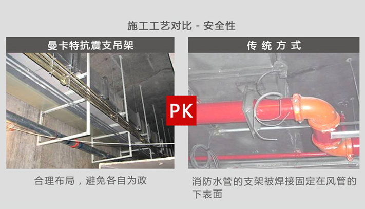 南京曼卡特抗震支架，行業(yè)中的佼佼者