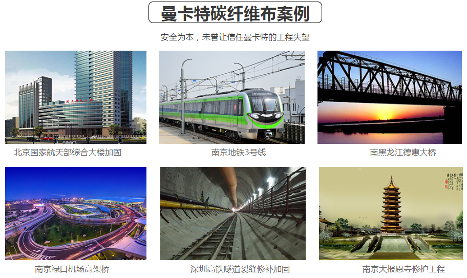 這些工程都在用曼卡特碳纖維布，你呢？