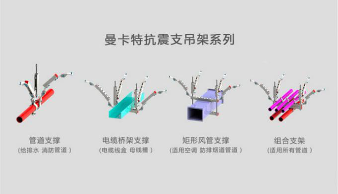 曼卡特抗震支架系列，滿(mǎn)足您的所有需求
