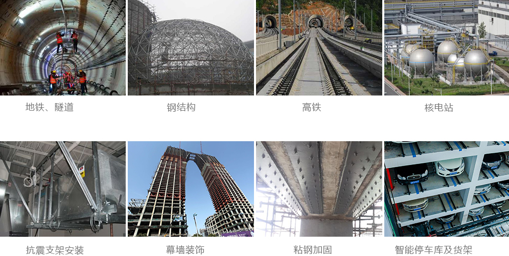 曼卡特后擴(kuò)底錨栓可以應(yīng)用在這些場(chǎng)合！