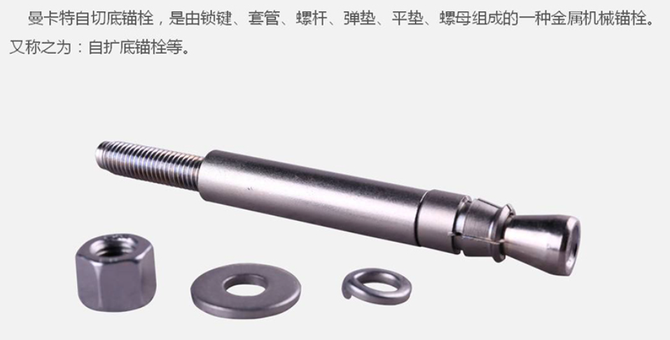 自切底機(jī)械錨栓